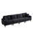 122.5-Inch Oversized U-Shaped Modular Sofa