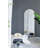 28X1x74" Celine Gold Arch Body Mirror-29774415