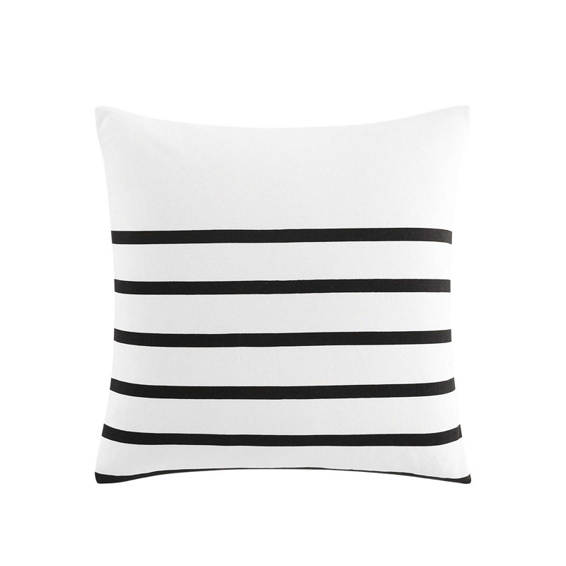 Tommy Hilfiger Placement Stripe Navy Throw Pillow