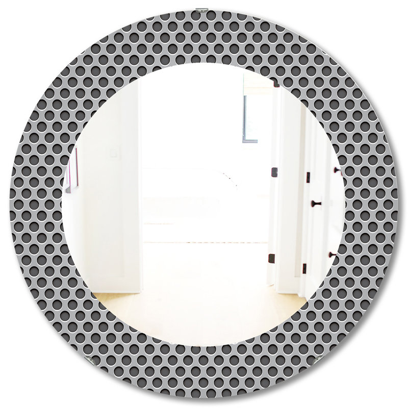 Mirror, 31.5" H x 31.5" W, Geometric 2