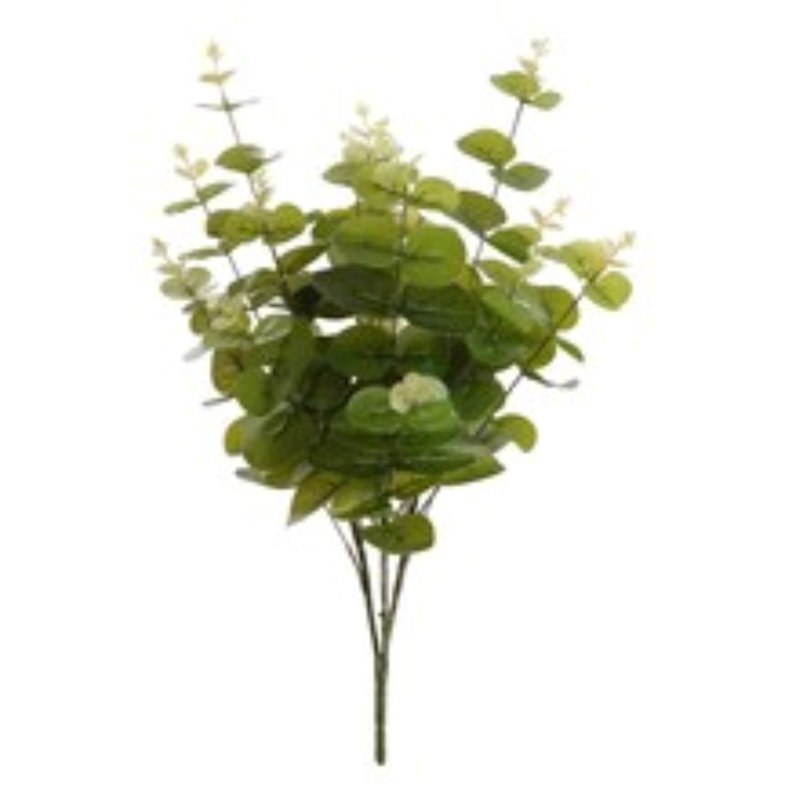 2 pièces buisson d'eucalyptus 20 po - collection de faux printemps 2025