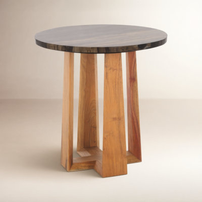 Baudelaire Marble Top End Table