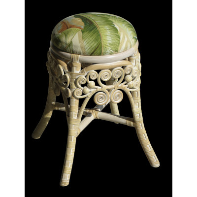 Tabouret classique en osier