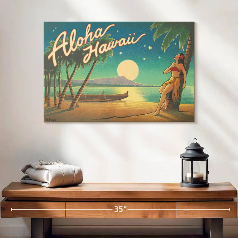 Gillard Aloha Hawaii III, 16" H x 24" W