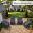 Ivandell Swivel Outdoor Lounge Chair Covers