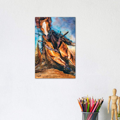 Get Dun 1 Piece Wrapped Canvas Painting