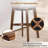 Detweiler Modern 26''H Swivel Counter Stool