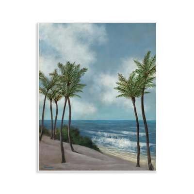 Tropical Crashing Waves Wall Plaque Art by David Swanagin