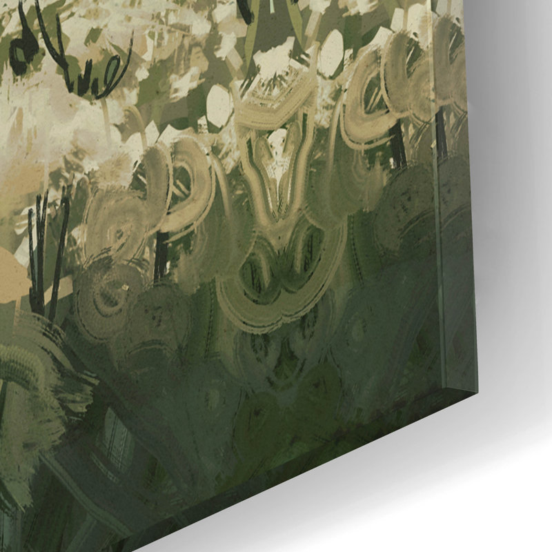  Art mural en verre acrylique, H 16 po x l 12 po x P 0,13 po