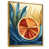 Gold Floater Framed
