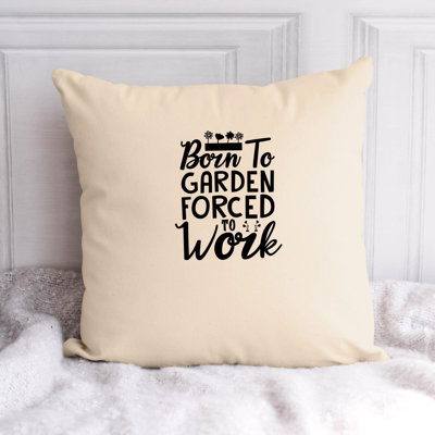 Amant de jardin - Citation amusante 217 - Coussin décoratif inclus