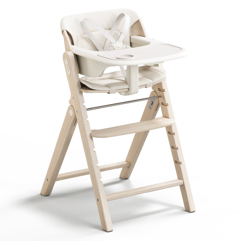 Convertible Baby Feeding Dining Chair With Removable Tray, Beige