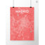Madrid City Map - No Frame Print-608625962