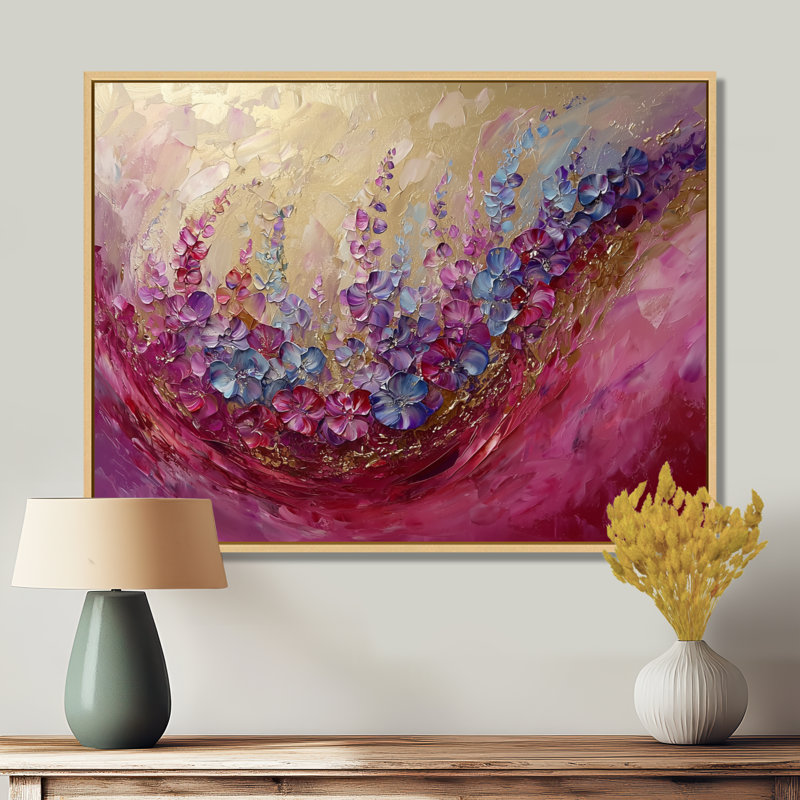 Kaminsky - Floral Wall Art, H 24 po x l 32 po, Toile tendue, Ne s’applique pas