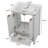 Salem 24" Bathroom Vanity With Ceramic Sink & Soft-Close Hinges-118705421