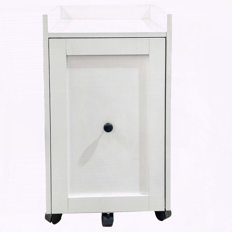Armoire à en-cas coulissante avec 3 niveaux et roulettes