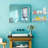 3.5 " H X 24 " W Wood Kids Floating Shelf Bookcase