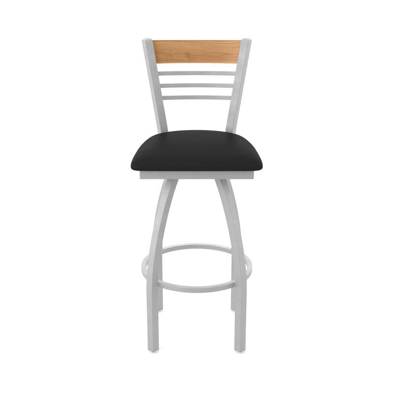 Tabouret tournant 880 Eleanor, Gris, Noir, Très grand (assise de 36 po de hauteur)