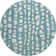 Premium Machine Washable Prisco Teal Rug