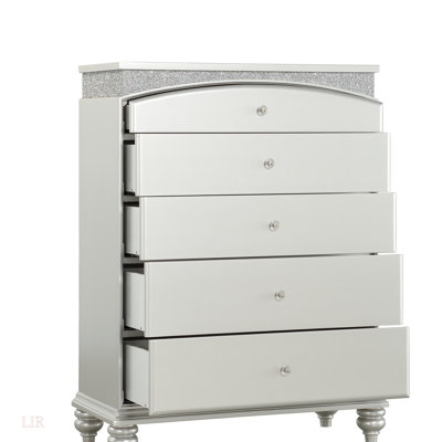 Commode à finition platine Maverick