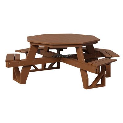 Outdoor ADA Octagon Picnic Table