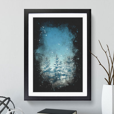 Winter Forest Vol.9 Paint Splash - Picture Frame Graphic Art