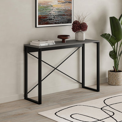 Aliceville Console Table Retro 110cm with Metal Legs
