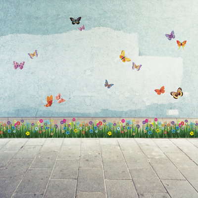 Non-Wall Damaging Wall Decal