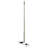 Keyson Full Length LED Light Floor Mirror Silver Oak