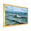 «Pastel Purple Sunset over Incoming Ocean», reproduction d'art sur toile-1477526985-1477526986
