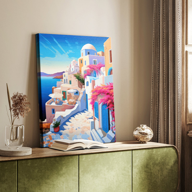 Steppingstones To the Sea III - galerie sur mesure, H 36 po x l 24 po