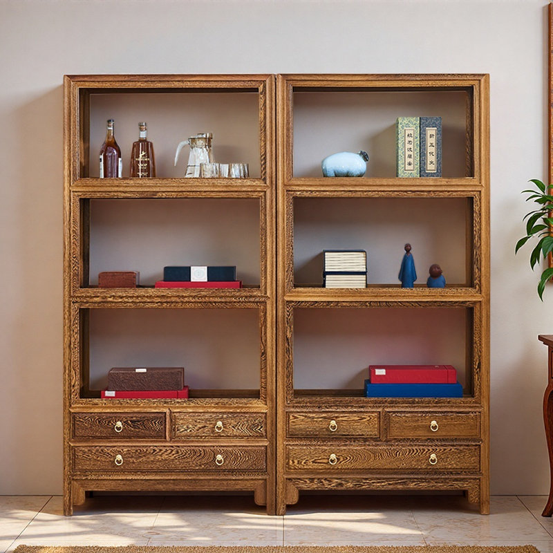 New Chinese Classical Style Bookcase