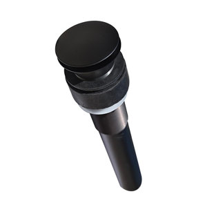 Drain de lavabo de salle de bain escamotable 1,5 po Dome