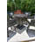 Aftinia Square Outdoor Dining Table Umbrella Hole , 42.12 " W 42.12 " D