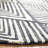 Rossville Geometric Handmade Tufted Wool Charcoal/Ivory Area Rug-913903791