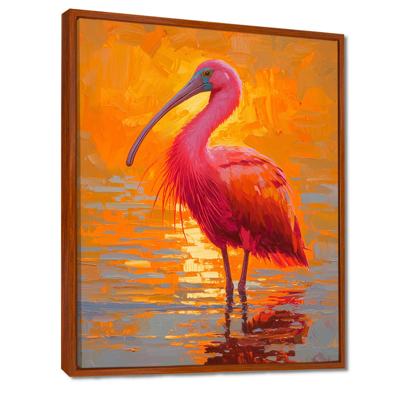 Aydriana - Animals Canvas Art Print, H 20 po x l 12 po, Impression encadrée flottante, Brun