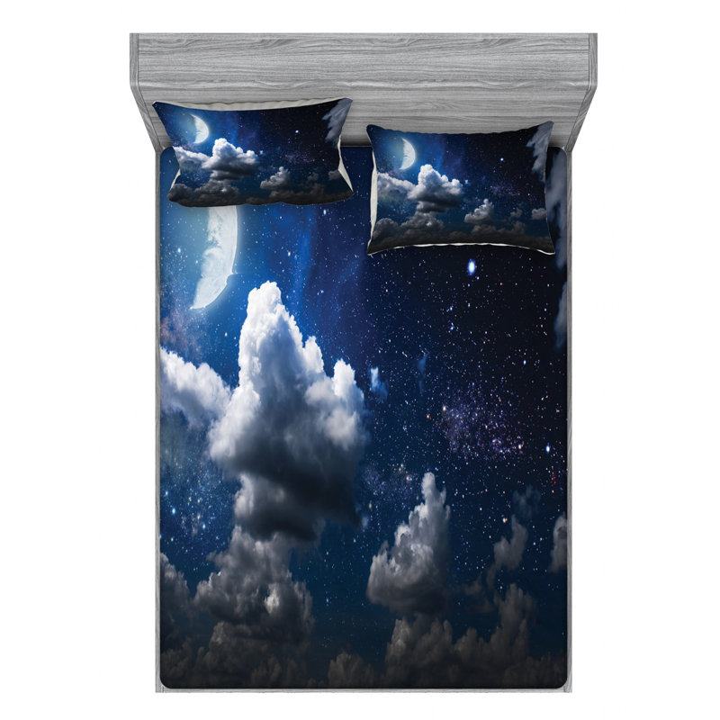 Microfiber Sheet Set, Full Sheet Set with Fitted Sheet