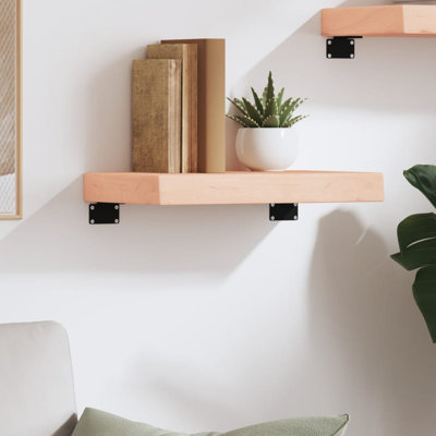 Flagstaff Oak Solid Wood Floating Shelf