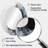 Black And White Zen Spiral I - Gray Modern Oval Wall Mirror-1046266773