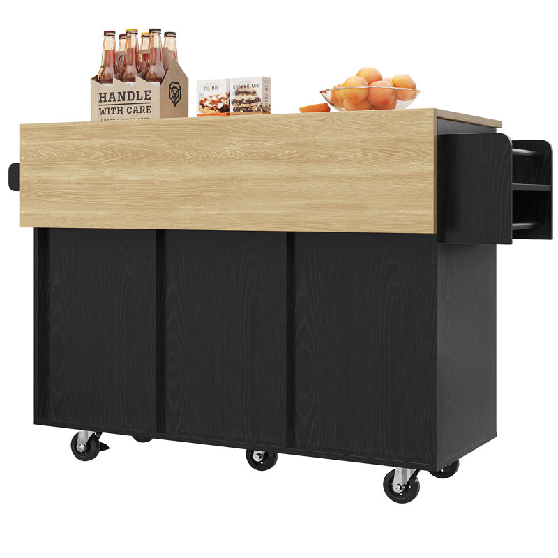 Kitchen Island, Black