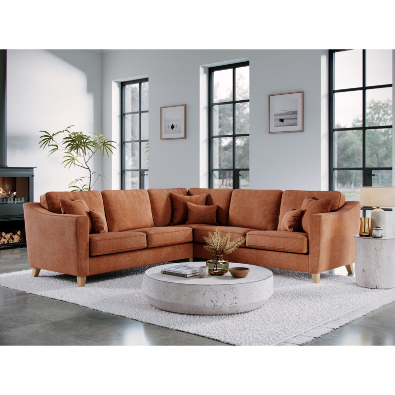 Stoystown 5 Seater Sofa, Orange