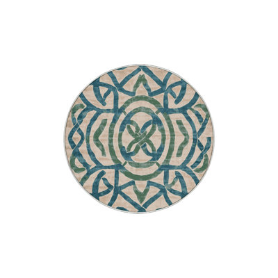 Machine Washable Beige Area Rug