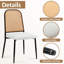 Chaise d'appoint en métal Calis-1082263148