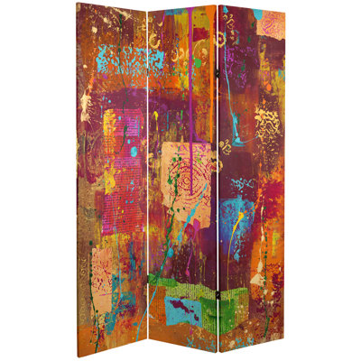 Diamone Folding Canvas Room Divider