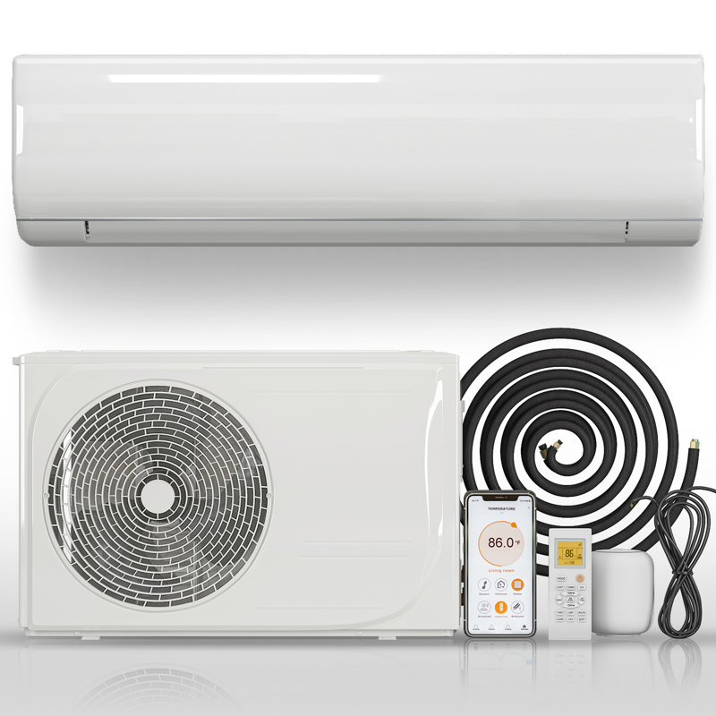 Mini climatiseur à deux blocs de 18 000 BTU avec pompe à chaleur inverseur
