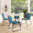 Travers Indoor/Outdoor Stackable Wicker Dining Side Chair-1872442543