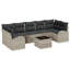 124cm Wide Patio Sofa with Cushions