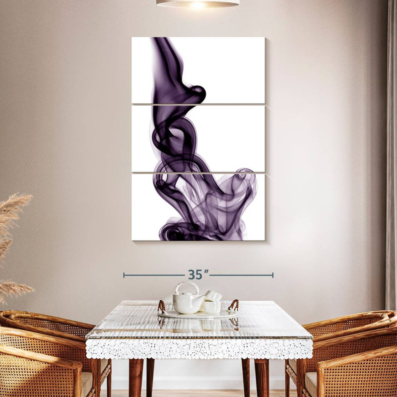 Avery Purple Smoke, 74" H x 48" W