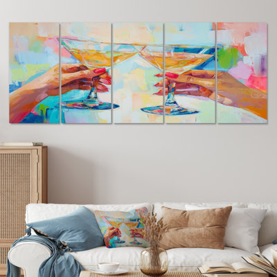 Hessie - Liquor Wall Art - Art mural traditionnel pour le salon