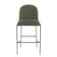 Tabouret de bar rembourré en métal-118472624